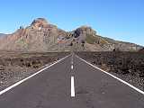 Las Canadas del Teide,horsk silnice,Tenerife,Kanrsk ostrovy