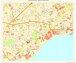 Limassol,mapa Limassol,map of Limassol,Kypr,Cyprus