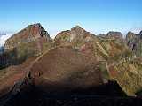 Pico do Arieiro,dldn stezka,Madeira,Portugalsko