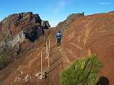 Pico do Arieiro,zajitn stezka,Madeira,Portugalsko