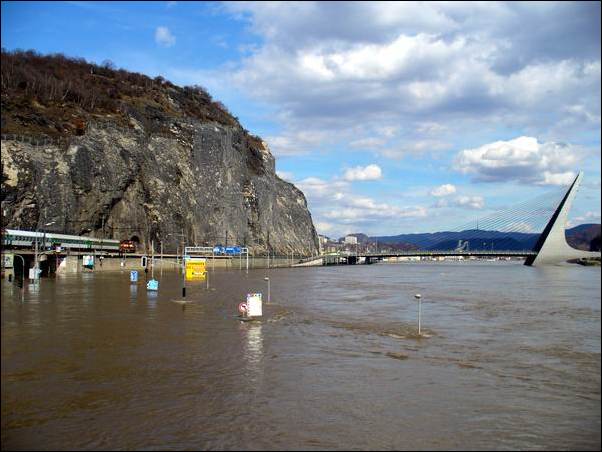 Marinsk most - Povodn - st nad Labem - Povode Labe