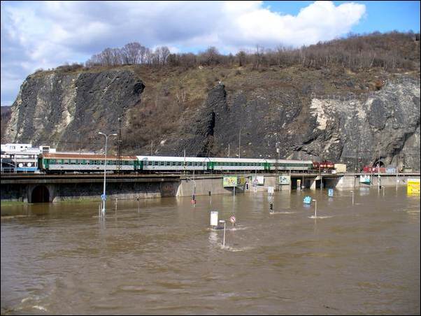 Povodn - st nad Labem - Povode Labe