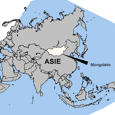 Mongolsko,mapa Mongolska,Mongolia,map of Mongolia