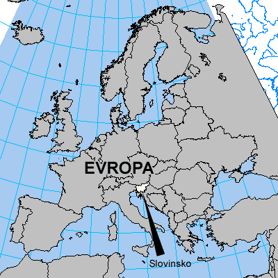 Slovinsko,mapa Slovinska,Slovenia,map of Slovenia