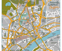 Newcastle - Mapa Newcastle, Newcastle - Map of Newcastle