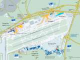 Letit Frankfurt,mapa letit Frankfurt,map of airport Frankfurt