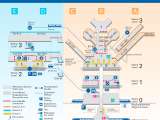 Letit Frankfurt,mapa terminlu Frankfurt,map of terminal Frankfurt