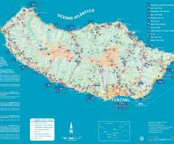 Madeira,mapa Madeiry,Madeira,map of Madeira